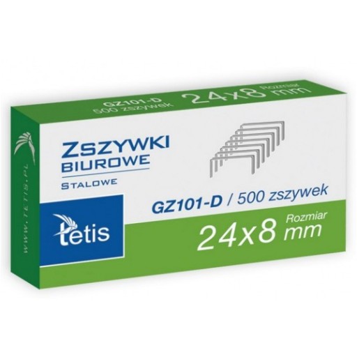 KANCELÁRSKE SVORKY 24/8 TETIS A'500