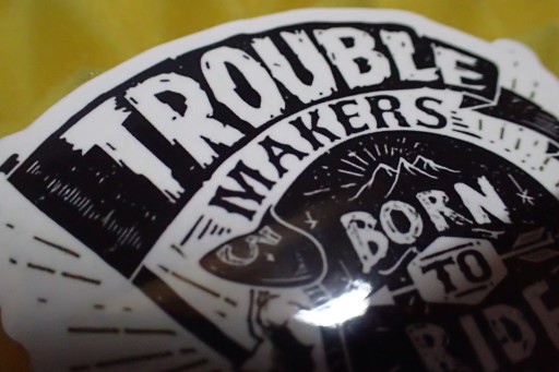 NÁLEPKA NA PORUCHY HARLEY BOBBER NÁLEPKA 8,2 x 6,6 cm