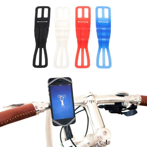 SILIKÓNOVÝ DRŽIAK NA TELEFÓN GPS MOTORKA NA BICYKEL