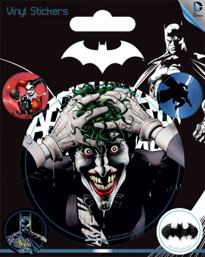 Nálepky na notebook DC Comics Batman a Joker 5