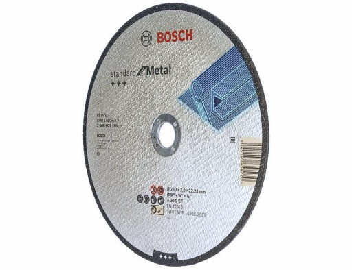 KORUNDOVÝ KOTOUČ NA KOVOVÚ OCEL 230/3,0mm BOSCH
