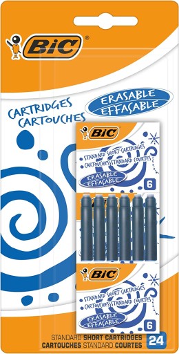 Modré BIC kazety 24 ks, ks.