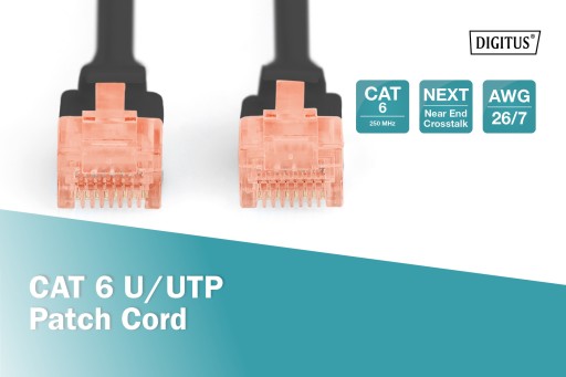 5m počítačový internet LAN kábel kat.6 UTP B