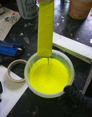 46 RAL 5016 BIEBIESKI fluorescenčná BASE 1069