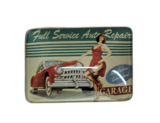Retro magnet na auto Aliga