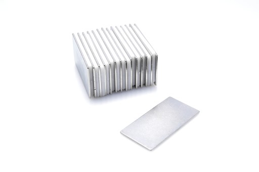 Neodymový tanierový magnet MPŁ 40x20x1 N38 1 kus
