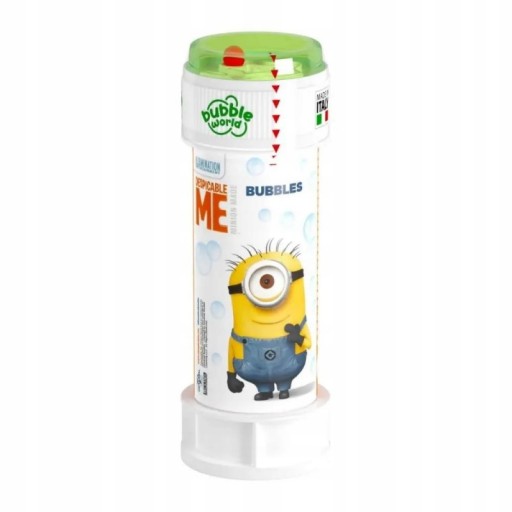VEĽKÉ FAREBNÉ MYDLOVÉ BUBLINY PRE DETSKÝCH MINIONOV 60ML