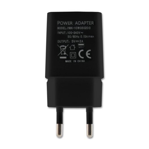 Zásuvný zdroj Nabíjacia kocka pre telefón atď. USB 5V/2A DC