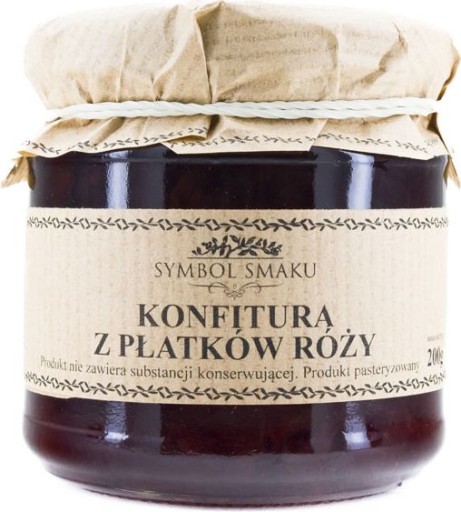 Džem z lupeňov ruží 200g Symbol chuti