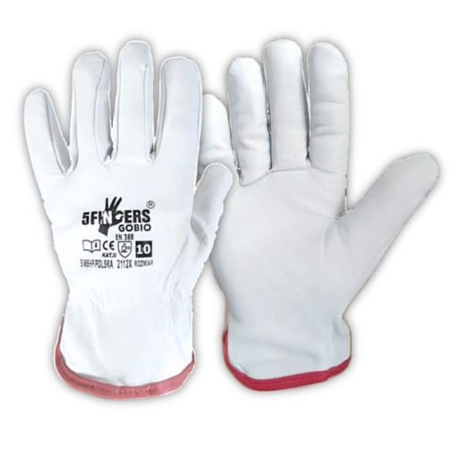 Rukavice 5Fingers Gobio, veľkosť 10, kozia koža, celé.