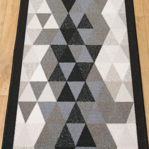PROTIŠMYKOVÉ KOBERCE 80 cm MALAGA SIVÁ