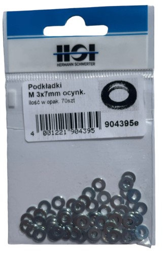 PODLOŽKA HSI M3 POZINKOVANÁ PODLOŽKA