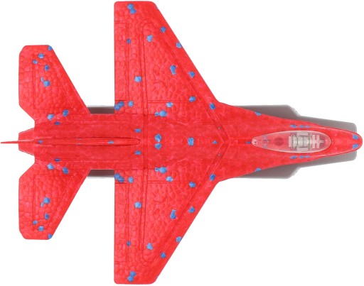V2 KLZÁR LIETADLO S VYPÚŠŤOVACÍM STYROPENOVÝM ZBRAŇOM PRE DETSKÝ FIGHTER GRANADE