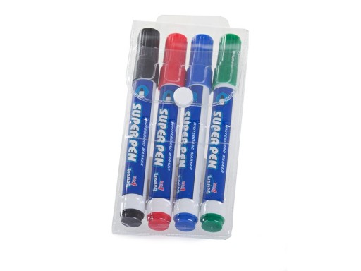 Fixky stierateľné za sucha, fixky, fixky na tabuľu x4 za sucha