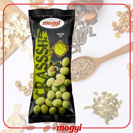 6x Mogyi Crasssh! Arašidy s príchuťou wasabi 6