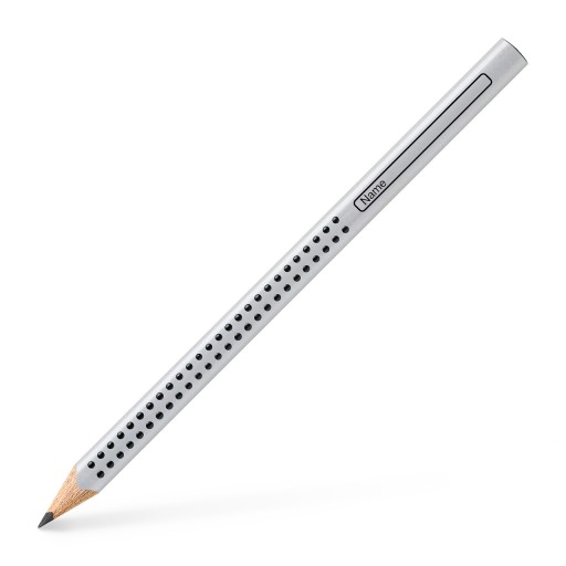 JUMBO GRIP B CERUŽKA STRIEBORNÁ FABER-CASTELL