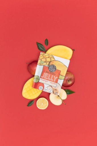 Mango-Apple bio ovocné želé, 50g, Diétne jedlo