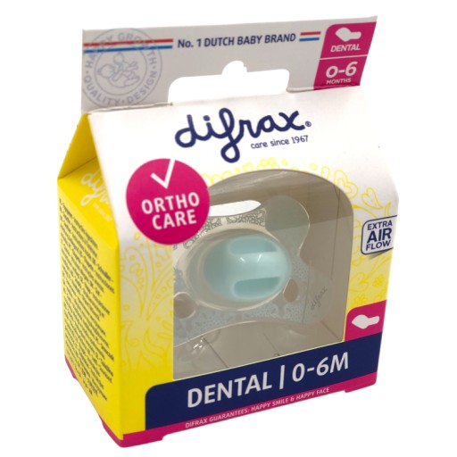 DIFRAX MINI DENTAL cumlík 0/6 MINT VZOR
