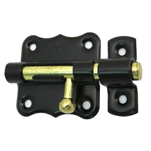 Latch Bolt Bolt Lock Black 50x48mm M.384