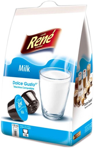 Kapsule pre DOLCE GUSTO Rene Mleko 16 kusov