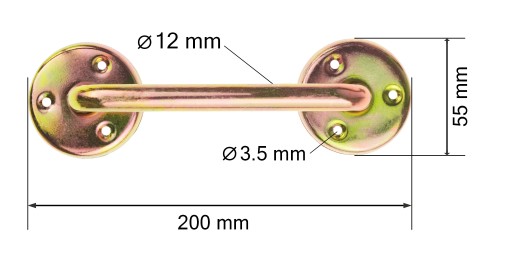 Kľučka ANTABA madlo 200 mm
