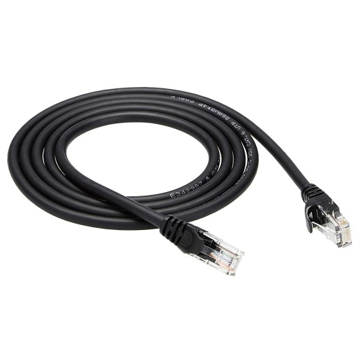 LAN ETHERNET KÁBEL KRÚBENÝ PÁR CAT 6E RJ45 1M