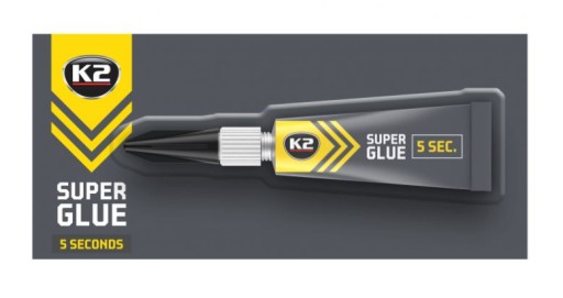 K2 SUPER GLUE 5 SECONDS 3G UNIVERSAL CYANO GLUE