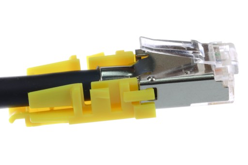 Telegartner Zástrčka s plášťom RJ45 6A FTP žltá