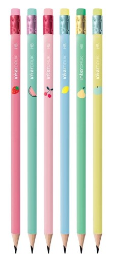 TUTTI FRUTTI ceruzka s gumou 1 ks