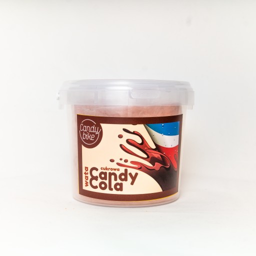 Cukrová vata vo vedierku s príchuťou CANDY COLA 1L