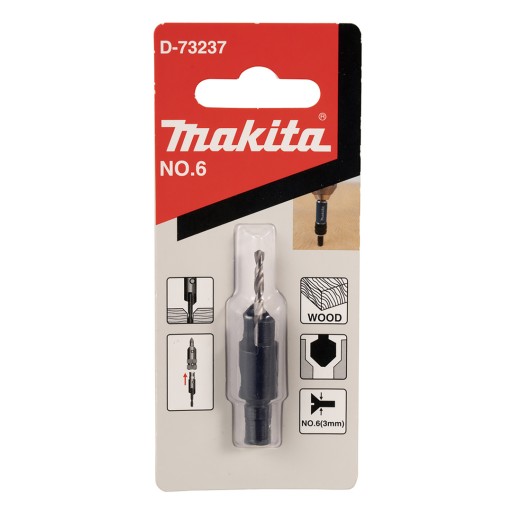 Vŕtačka - záhlubník Makita D-73237 2,4 mm, do dreva