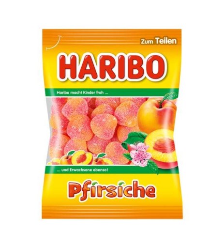 Jelly fazuľa Haribo Pfirsiche 175g