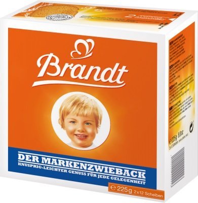 Brandt klasické sucháre 225 g