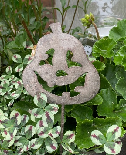 2 ks ORNAMENT dekorácie doplnok do kvetináčov HALLOWEEN TEKVINY
