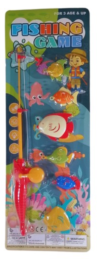 RYBÁRSKA HRA rybársky prút MAGNET HOOK ryba