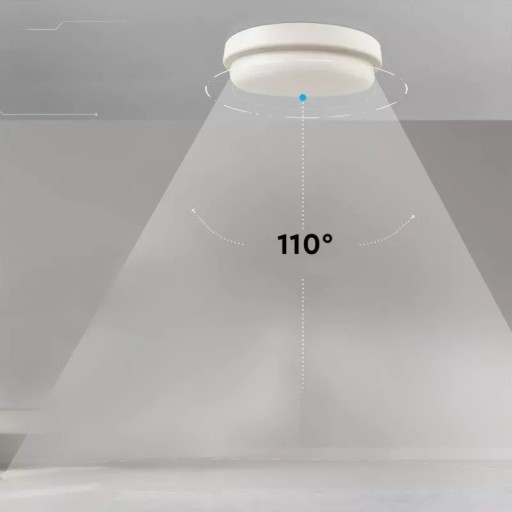 V-TAC stropné svietidlo 12W LED Okrúhle 151x38mm IP54 VT-8095 4000K 1160lm