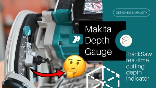 Skutočný obmedzovač výklenku na koľajnici pre Makita DSP600 DSP600ZJ AKU