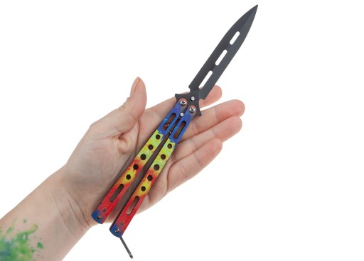 Tréningový nôž BALISONG CS:GO BUTTERFLY