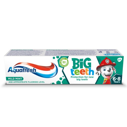 Zubná pasta Aquafresh Big Teeth pre deti