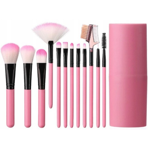 SADA PROFESIONÁLNYCH ŠTETEC NA MAKEUP 12 KS