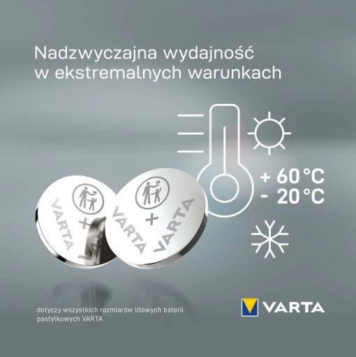 1x VARTA CR2032 DL2032 2032 3V lítiová batéria 1 ks.