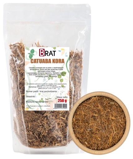 Čaj z kôry CATUABA 250g PRÍRODNÉ AFRODIZIAK
