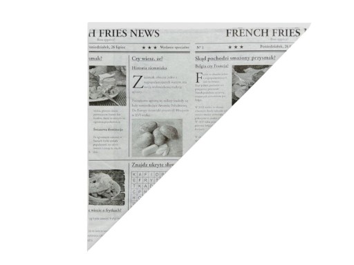 CONE obal obal 22x22 popcorn hranolky 200s