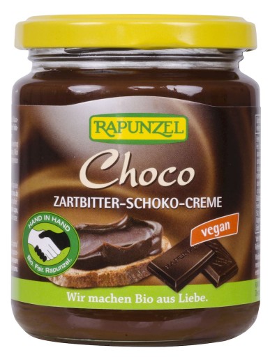 Bio čokoládový krém 250g Rapunzel