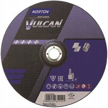 NORTON VULCAN KOVOVÉ REZNÉ KOTOUČE 230*2,5