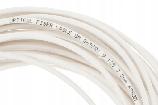 Prepojovací kábel z optických vlákien SM 9/125 SC-SC APC FTTH 20m