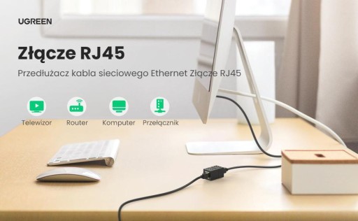 Barel konektor Socket RJ45-RJ45 cat.7 Gigabit LAN