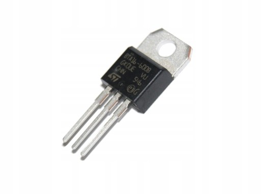 TRIAC BTA16 600B 16A 600V pre BTA12 TO220 ST ORIGINÁL