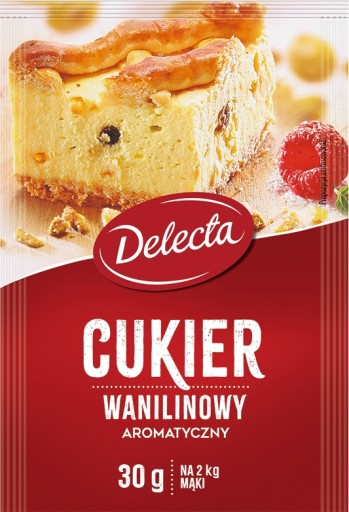Delecta prášok do pečiva a vanilkový cukor 10x30g na pečenie a koláče