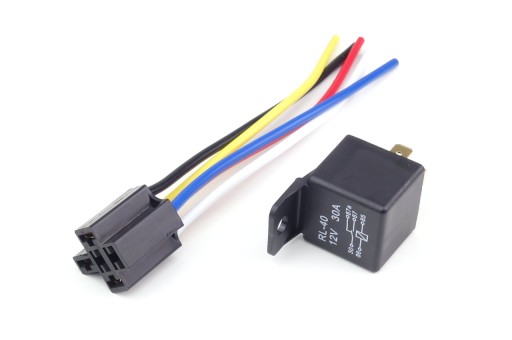 AUTORELÉ 4120 RL-40 30A 12V + RELÉ ZÁSUVKA AUTOMAT. DRL
